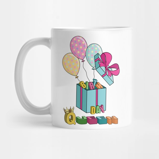 Birthday Queen - Gifts by Designoholic